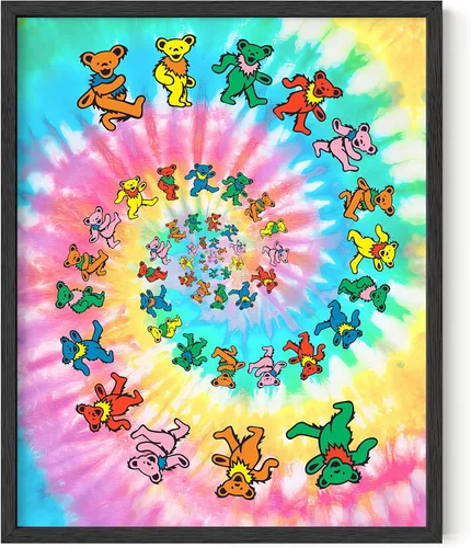 Miniatura 14 de HAUS AND HUES Póster de hongos trippy – Indie for Room Aesthetic Trippy Hippie Y2K, arte de hongos, imágenes indie, decoración de pared