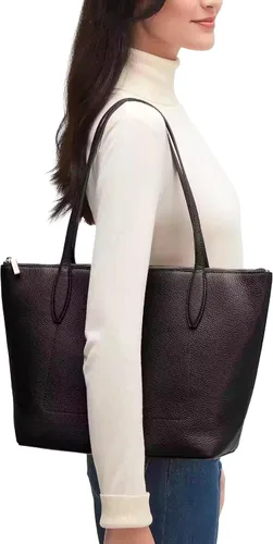 Miniatura 2 de Kate Spade New York Bolso tote Harlow de piel granulada con cremallera para mujer