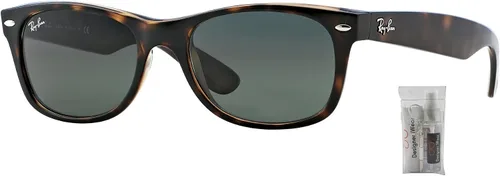 Miniatura 2 de Ray-Ban RB2132 NEW WAYFARER - Gafas de sol para hombres y mujeres paquete con kit de cuidado de gafas de cortesía de diseñador iWear