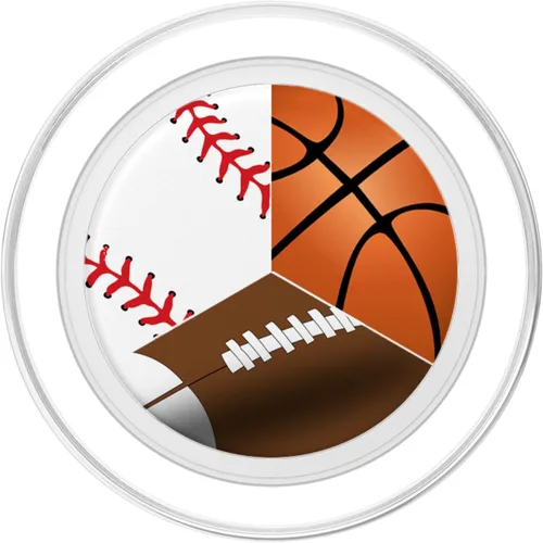 Miniatura 2 de PopSockets MagSafe PopGrip con temática de deportes para iPhone
