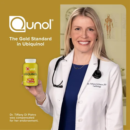 Miniatura 9 de Qunol Ubiquinol CoQ10 cápsulas blandas de 200 mg, potente antioxidante para la salud cardíaca y vascular, esencial para la producción de energía