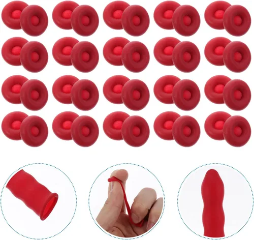 Miniatura 3 de Mikikit Tapones de sellado de tubo de calafateo, 50 piezas de silicona para ahorro de calafateo para ahorro de calafateo herramienta de acabado