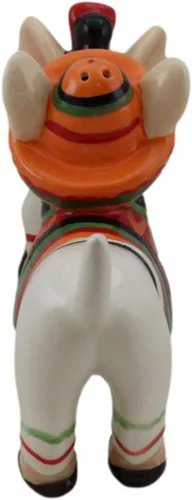 Miniatura 9 de Ebros Chi Chi Chi Kissing Mexicano Chihuahua Mascota Perro con sombrero y serape pareja salero y pimentero Set de figuras de cerámica para fiesta