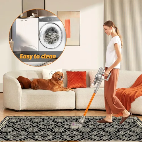 Miniatura 6 de Tapete para silla de oficina para suelo de madera dura, 36 x 48 pulgadas, tapete antideslizante para silla de escritorio para suelos duros, alfombra