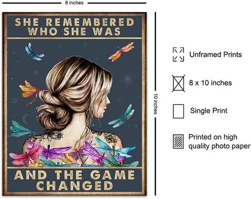 Miniatura 2 de Decoración de pared con citas positivas, regalos de aliento edificantes para mujeres, arte de pared motivacional bohemio, citas inspiradoras, póster