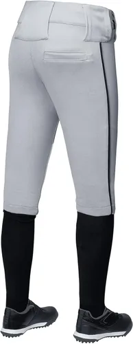 Miniatura 2 de QBK 2T3T4T5T6T7T Toddler Boy's Knicker Baseball Pants with Side PipingBraid