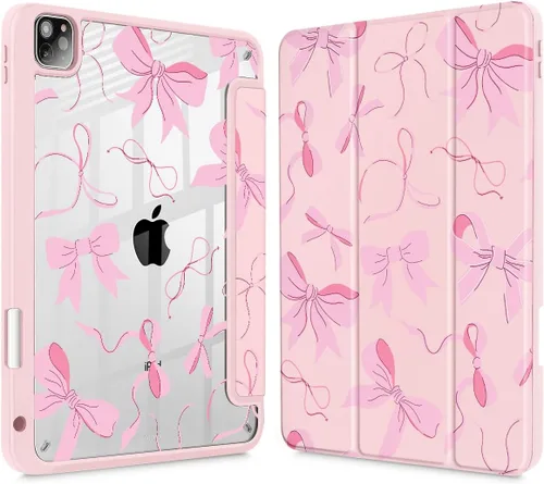 Miniatura 12 de May Chen Funda para iPad Pro de 11 pulgadas M2 de 4ª generación 2022, iPad Pro 11 de 3ª/2ª/1ª generación, Funda con cubierta trasera transparente a
