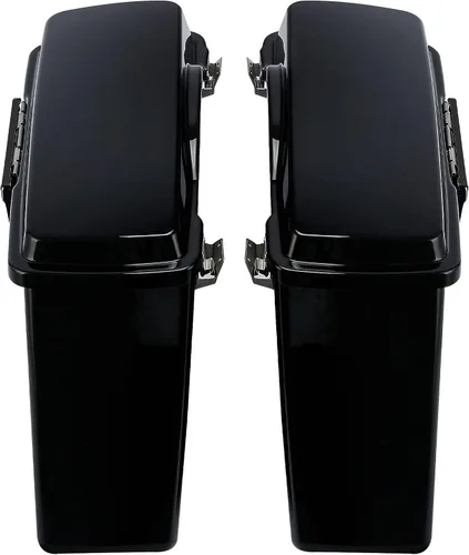 Miniatura 5 de Alforjas rígidas TCMT con maletero y llaves de cierre para Harley Touring Road King Road Street Glide Ultra Classic FLHT FLHR FLHX 1994-2013