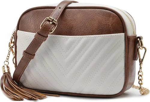 Miniatura 8 de lola mae Bolso bandolera acolchado, bolso de hombro de diseño moderno Shoulder Purse