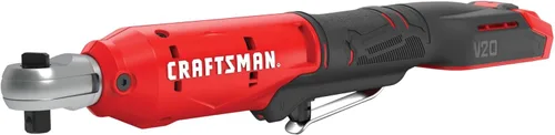 CRAFTSMAN V20 - Juego de llave dinamométrica de trinquete inalámbrica, transmisión de 3/8 pulgada, 300 RPM, hasta 35 pies-libras de torque, batería