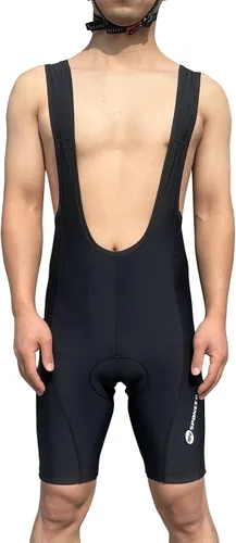 Miniatura 3 de sponeed Pantalones cortos de ciclismo para hombre, con relleno transpirable, UPF 50+