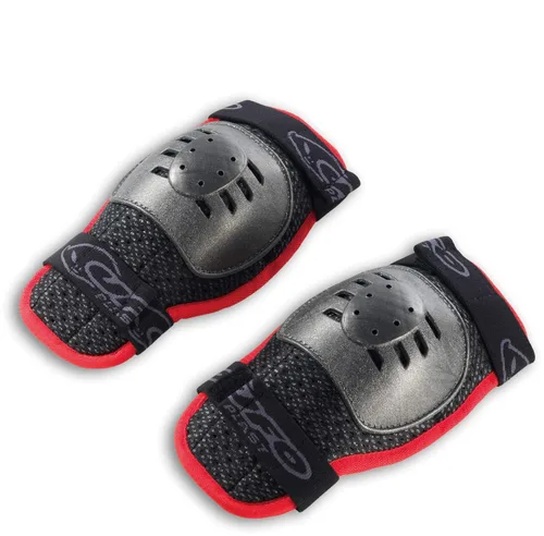 UFO Plast Made in Italy SK09173 - Rodilleras multideportivas para niños/versión corta/rodilleras de protección/talla única para todos/para: