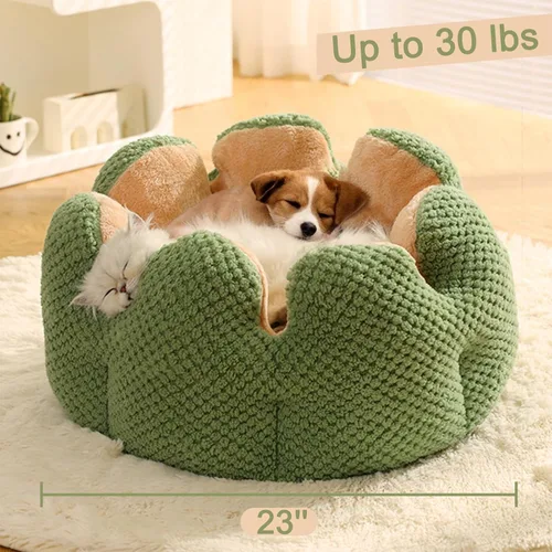 Miniatura 6 de CWV Lindas camas para gatos, camas para gatitos, camas suaves para perros pequeños, camas lavables para mascotas para cachorros y gatitos