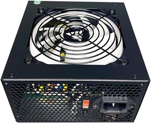 Miniatura 3 de Apevia ATX-SR700W Spirit ATX Fuente de alimentación con ventilador LED blanco de 4.724 in controlado automáticamente térmicamente, interruptor