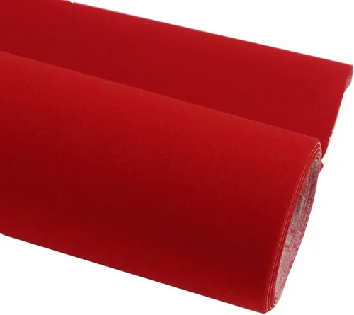 Miniatura 4 de Taogift Papel Adhesivo de Forro para Estantes de Terciopelo Azul Autoadhesivo para Cajones Cómodas Gabinetes Exhibidores de Joyería Salpicadero