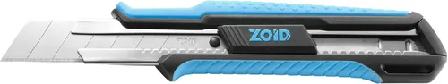 Miniatura 16 de Zoid Paquete de 5 cuchillas negras de 0.71 pulgadas, cuchillas afiladas de acero al carbono para corte en casa y proyectos, cuchillas para cortador