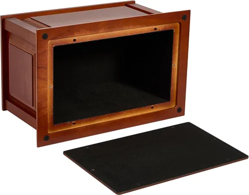 Miniatura 3 de Caja de urna de cremación funeraria de madera extra grande hecha a mano para cenizas humanas adultas de hasta 225 libras