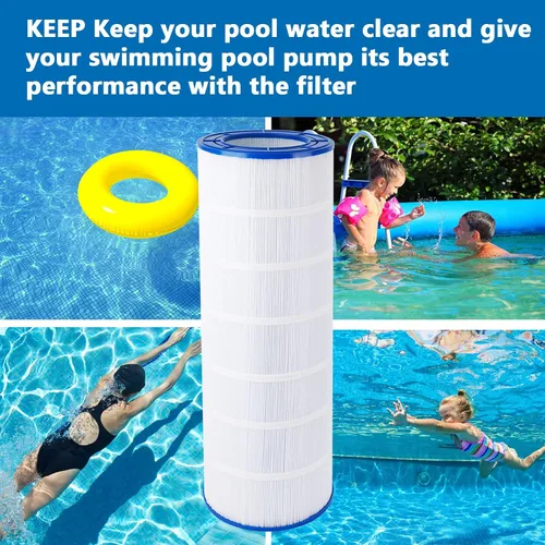 Miniatura 6 de PELLUCID PAP200 - Cartucho de filtro de piscina compatible con CC200, Unicel C-9419, Clean & Clear 200, R173217, Filbur FC-0688, 59054400, Aladdin