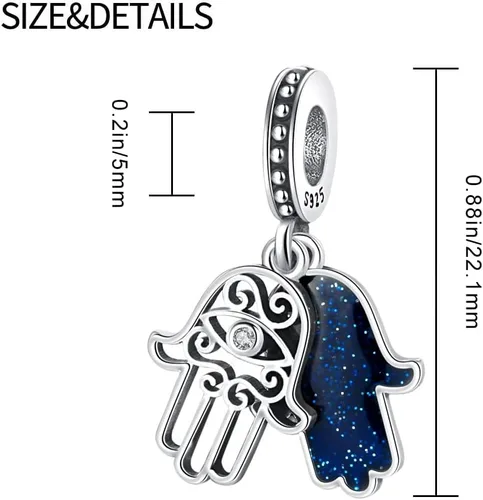 Miniatura 97 de LNQOBU Happy Life - Colgante para pulseras de abalorios, plata de ley 925 para mujer (con un espaciador de cuentas)