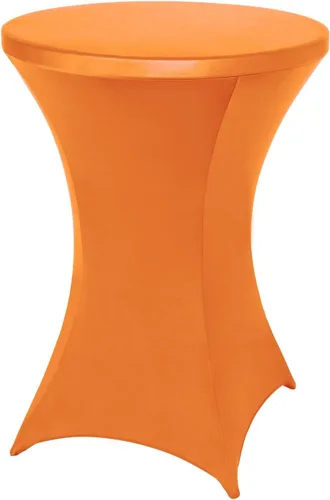 Miniatura 15 de FestiCorp Cubierta de Mesa de Spandex, Manteles Ajustados para Cóctel, Cubiertas de Mesa Redondas Elásticas Highboy para Fiesta, DJ, Bar, Boda, Rosa