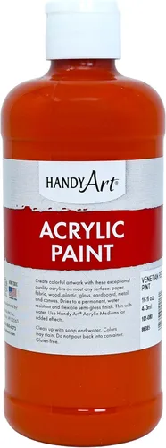 Miniatura 79 de Pintura acrílica para estudiantes, artesanías de 16 onzas. Plateado metálico