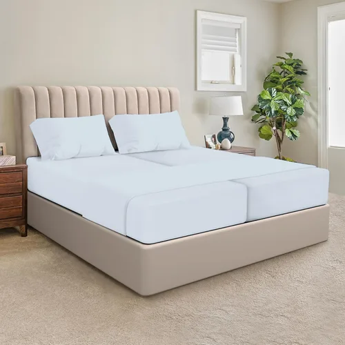 Miniatura 41 de SGI bedding Sábanas 100% algodón egipcio tamaño individual – Sábanas refrescantes, ropa de cama blanca suave y transpirable, ropa de cama de lujo