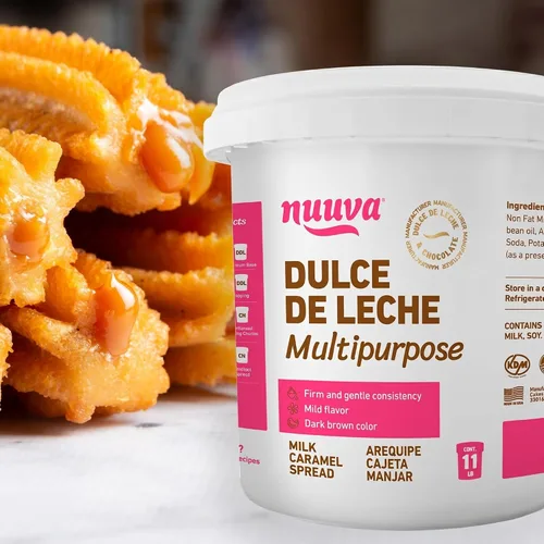 Miniatura 7 de Nuuva Foods Dulce de Leche multiusos Auténtico caramelo cremoso para hornear Perfecto para pasteles, postres y pasteles (2.5 libras)