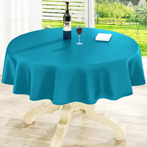 Miniatura 67 de homing - Mantel cuadrado de vinilo, mantel de plástico impermeable y a prueba de derrames con respaldo de franela, cubierta de mesa fácil de limpiar