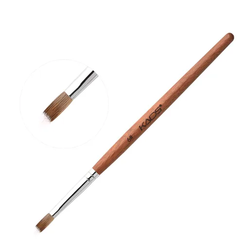 Miniatura 9 de KADS Kolinsky - Brocha acrílica para uñas ovalada, con mango de madera resistente, para manicura y pedicura profesional (n.° 10)