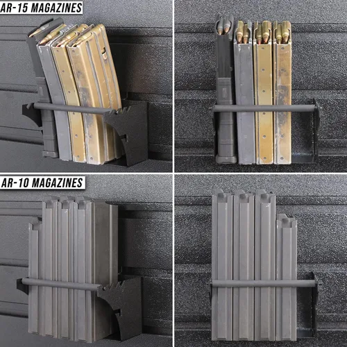 Miniatura 2 de Hold Up Displays - Estante universal de almacenamiento de cargador para todos los cargadores AR10, AR15, AK47, SKS, M4, pistolas de todos