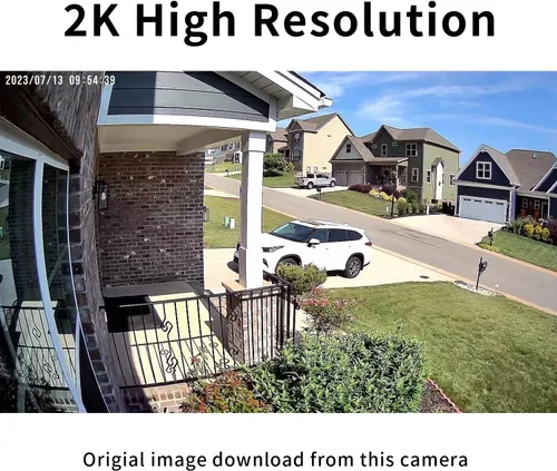 Miniatura 5 de LETSCEE Cámaras para Seguridad del Hogar Interior y Exterior, Cámaras de Seguridad Inalámbricas para Exteriores con Batería Recargable y WiFi