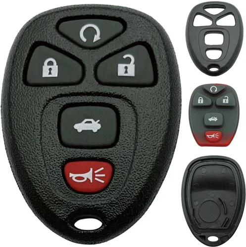 Miniatura 8 de Carcasa de repuesto para llavero compatible con Buick/Chevy Avalanche Equinox Express Silverado Traverse/GMC Sierra/Pontiac Torrent control remoto
