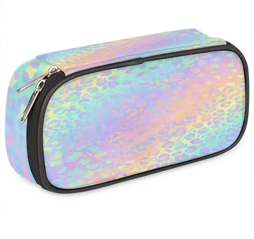Miniatura 12 de Estuche de cuero blanco de béisbol 3D para lápices, organizador de papelería de gran capacidad, bolsa para lápices con agua y fuego para niños