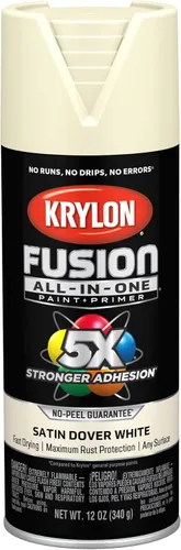 Miniatura 76 de Krylon Fusion - Pintura en aerosol adhesiva todo en uno para uso en interiores y exteriores, 12 onzas, aluminio Icy Grape