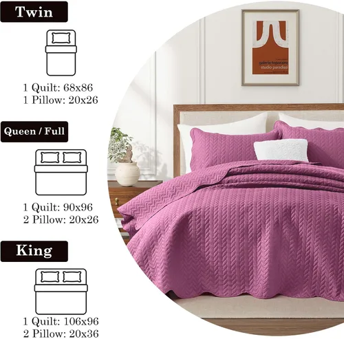 Miniatura 353 de MOONLIGHT20015 Edredón tamaño King (106 x 96 pulgadas) con 2 fundas de almohada (20 x 36 + 2 pulgadas) para todas las estaciones, juego de cama Azul