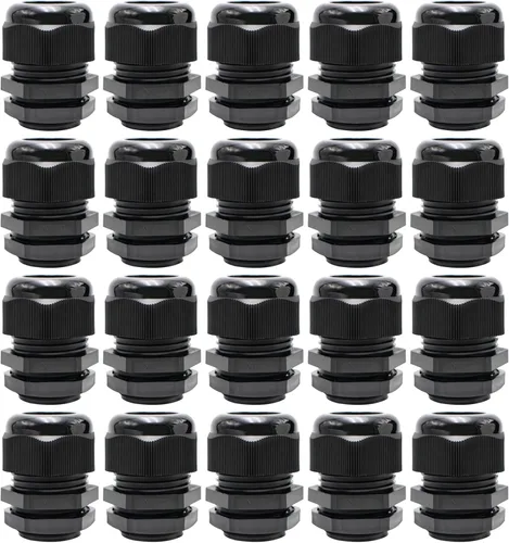 Miniatura 36 de MAKERELE NPT de 1" Conector de Glándula de Cable Agarre de Cordón Protectores de Alambre de Nylon Plástico Impermeables