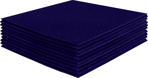 Miniatura 36 de FabricLA Hojas de fieltro acrílico para manualidades, cuadrados de fieltro precortados suaves de 4 x 4 pulgadas (3.9 in x 3.9 in), utiliza hojas