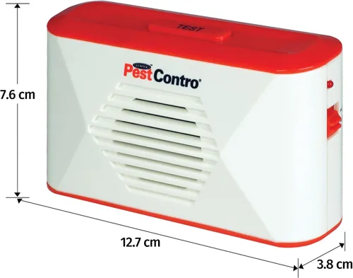 Miniatura 7 de PestContro - Repelente ultrasónico portátil de roedores, control de plagas no letal inalámbrico, doble frecuencia, ratones, ardillas, ardillas