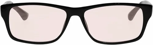 Miniatura 6 de Gafas de lectura de cristal real con lentes de cristal real rosa en marco de estilo geek disponibles en aumento de lectura +0.25 a +3.00