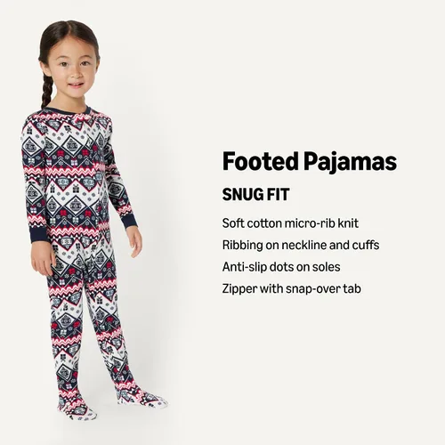 Miniatura 3 de Tienda Essentials Pijamas de vacaciones unisex para adultos, paquete múltiple