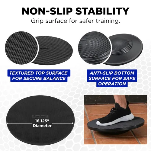 Miniatura 3 de Tablas de equilibrio THERABAND para rehabilitación, mejora de la postura, equilibrio y entrenamiento de estabilidad