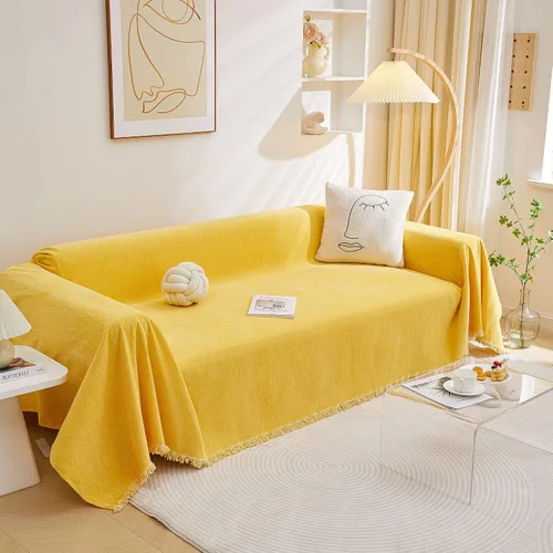 Miniatura 12 de MEETSKY Fundas para sofá modular de 3 cojines, lavables, mezcla de felpilla suave, protector de muebles, funda decorativa de estilo moderno