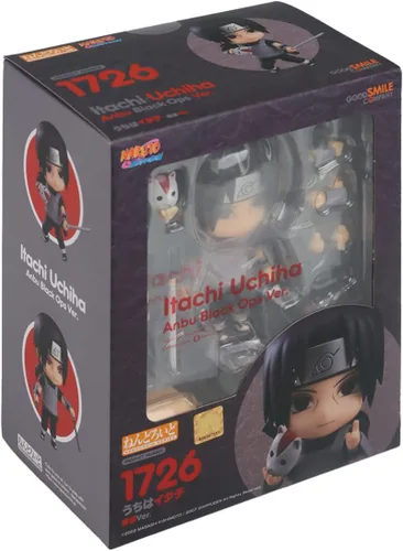 Miniatura 9 de Good Smile Naruto Shippuden: Itachi Uchiha (versión Black Ops) Nendoroid Figura de acción multicolor