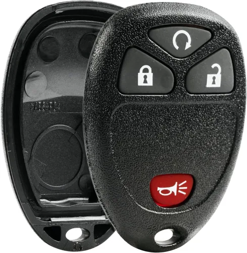 Carcasa para llavero compatible con 2007-2016 Chevy GMC Pontiac Saturn Suzuki Cadillac Buick, mando a distancia sin llave, estuche y panel de