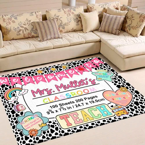 Miniatura 27 de Alfombras de aula para niños, alfombra colorida del alfabeto para dormitorio de niños, alfombra educativa para niños para sala de juegos, alfombra