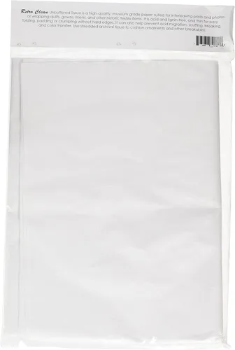 Miniatura 2 de Sewline RetroClean - Papel de seda de grado archival sin búfer, 24 x 36 pulgadas, 12 hojas