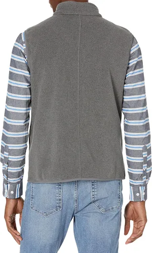 Miniatura 2 de Tienda Essentials - Camiseta polar con cierre completo, para hombre