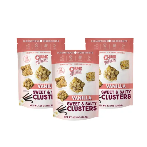Miniatura 11 de Chunk Nibbles S'mores Snack Clusters - Golosinas inspiradas en fogatas con malvaviscos, galletas Graham, pretzels y chocolate, lote pequeño, hecho a
