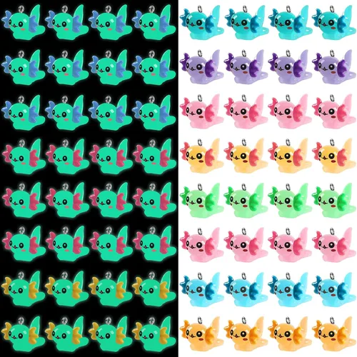 Miniatura 16 de Augshy 64 dijes para el día de la madre, cuentas de resina con forma de corazón, adorno de amor para mamá, colgante para manualidades, pulseras