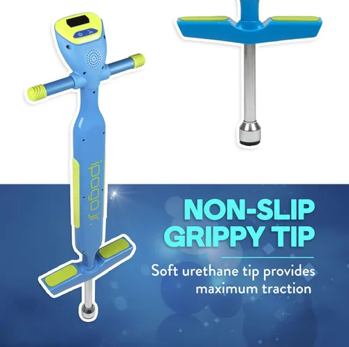 Miniatura 5 de Flybar iPogo Jr. - El primer palillo interactivo del mundo para contar Pogo para niños de 5 a 9 años (azul)